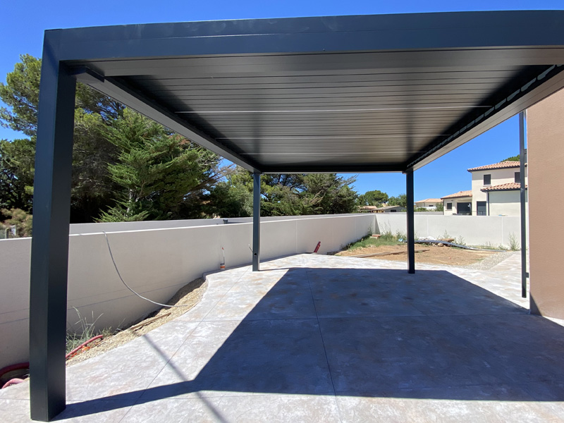 Pergola sur mesure au Cap d'Agde  